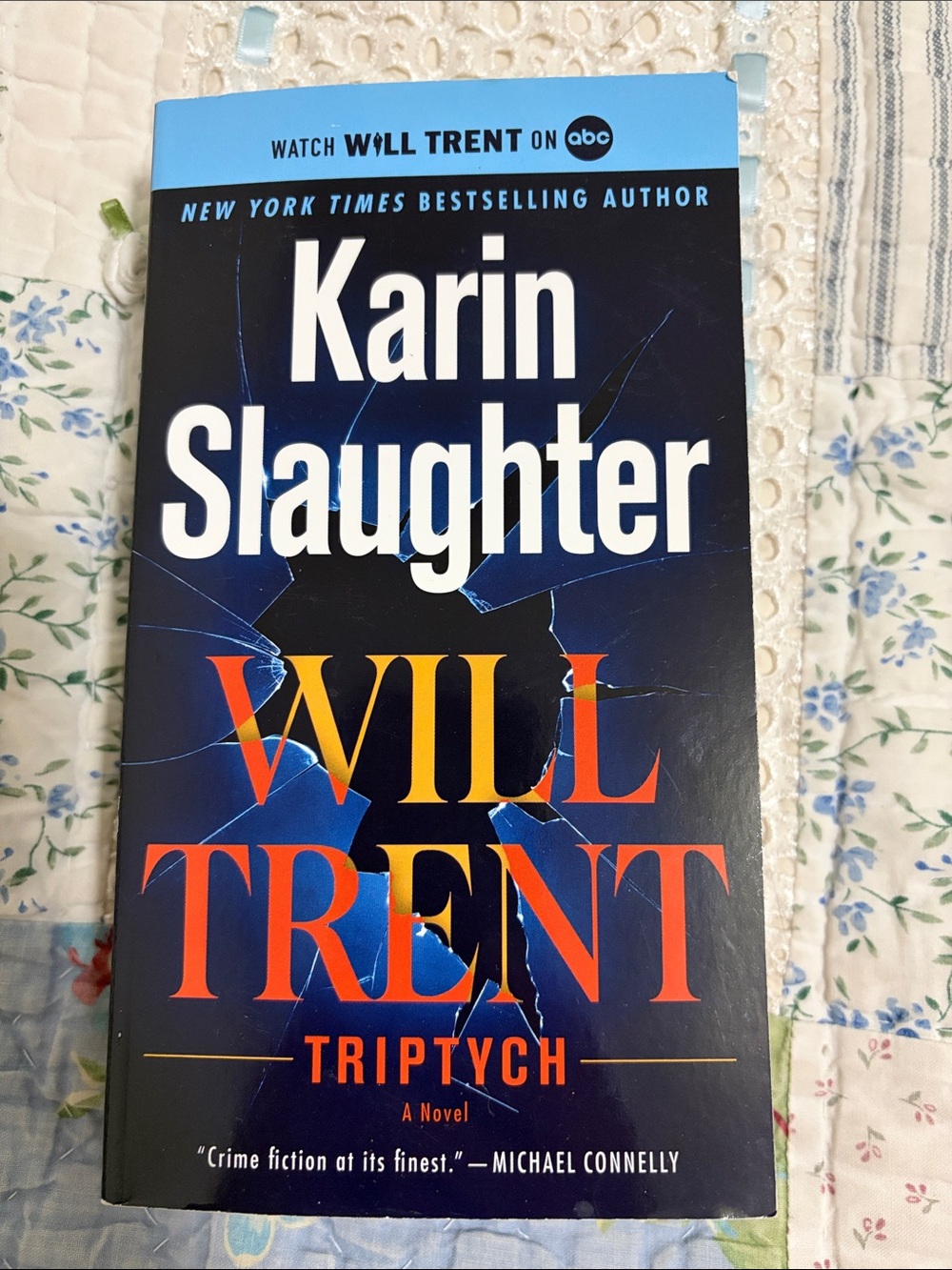 Karin Slaughter "Will Trent: Triptych" Paperback - Blue & Orange Cover